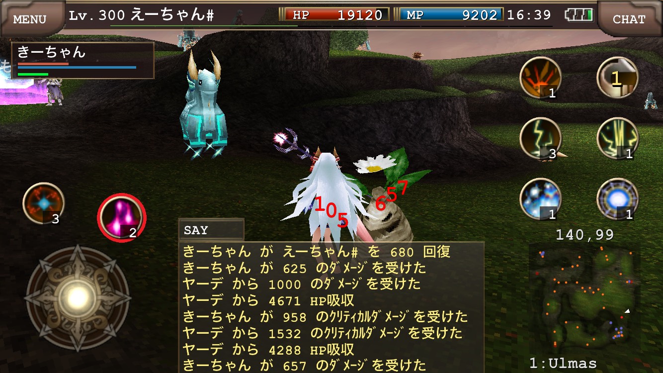 イルーナ戦記ハイウィザードレベル上げ ヤーデ